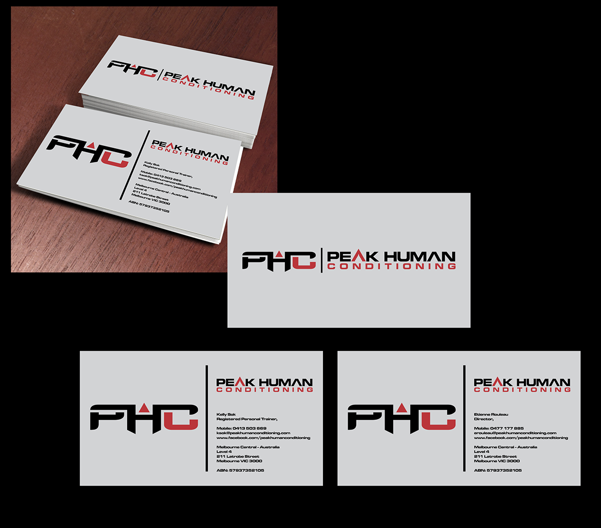 Business Card Design by ranidesign for Peak Human Conditioning | Design #3215328