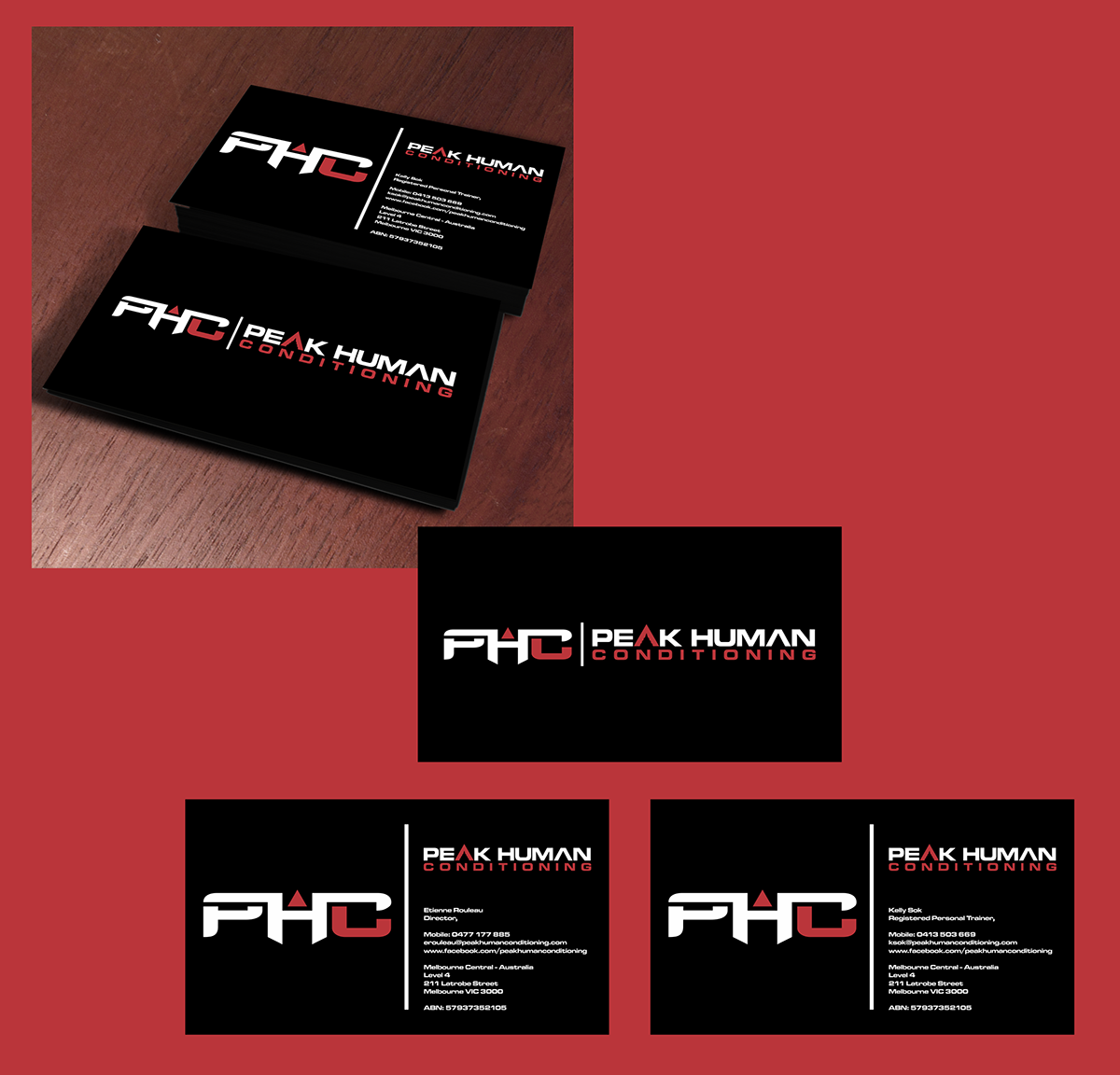 Business Card Design by ranidesign for Peak Human Conditioning | Design #3215362