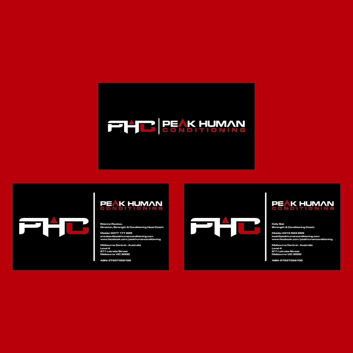Business Card Design by ranidesign for Peak Human Conditioning | Design #3221608