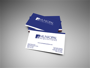 Business Card Design by Armin Shohrati for Municipal Acquisitions | Design #3290928