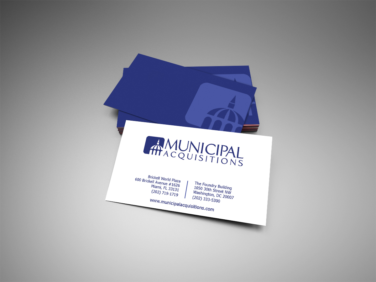 Business Card Design by Armin Shohrati for Municipal Acquisitions | Design #3290950