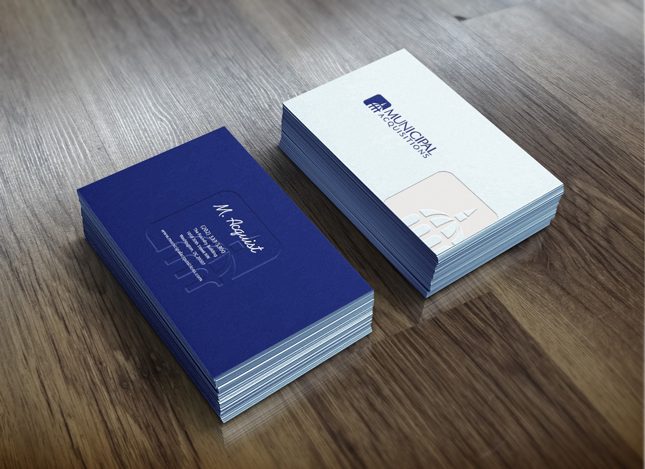 Business Card Design by pixelbox for Municipal Acquisitions | Design #3245321