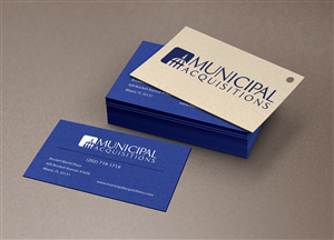 Business Card Design by pixelbox for Municipal Acquisitions | Design #3245392