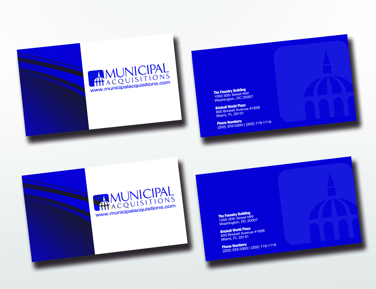 Business Card Design by moria13 for Municipal Acquisitions | Design #3275917