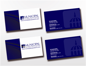 Business Card Design by moria13 for Municipal Acquisitions | Design #3275917