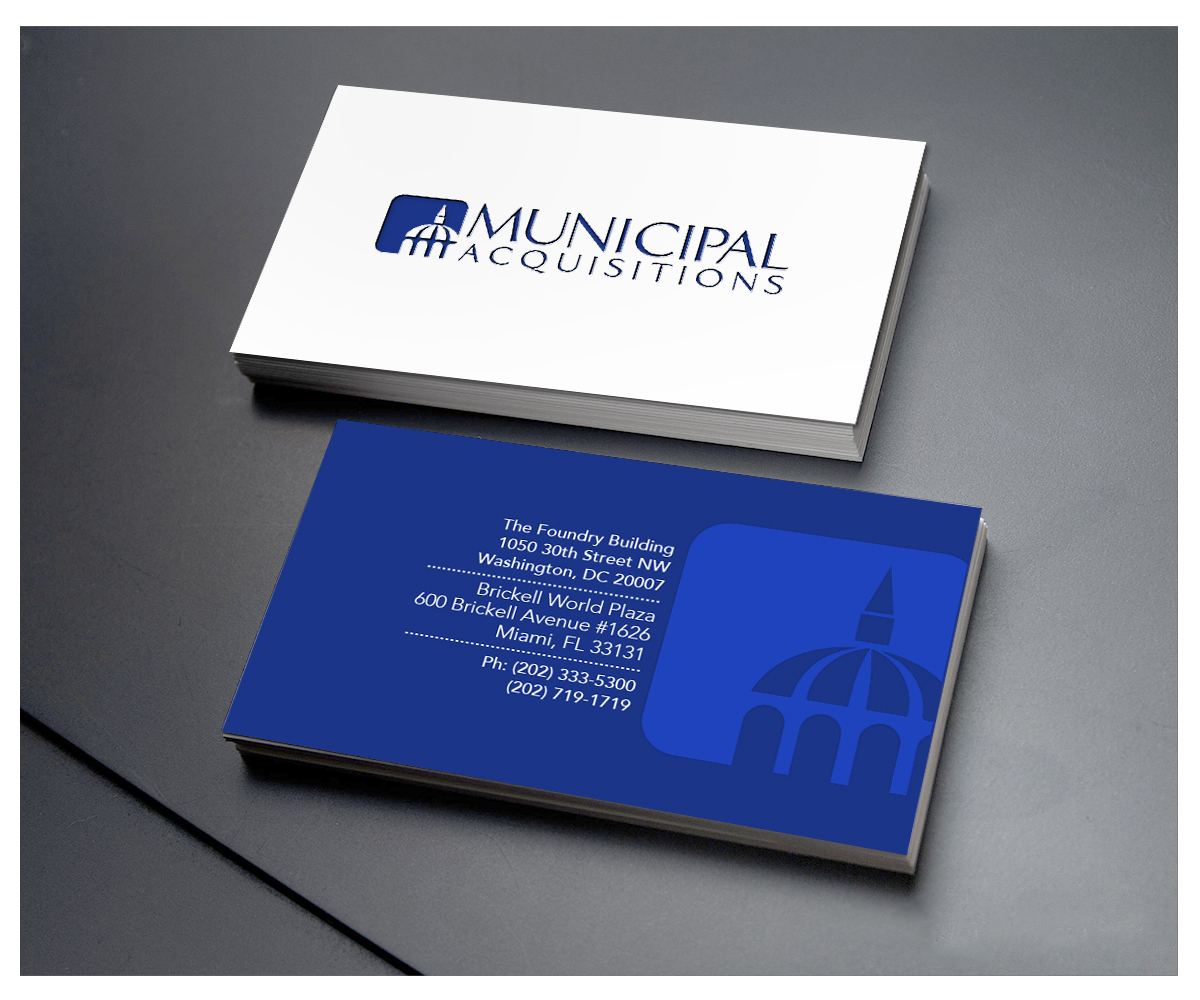 Business Card Design by reendesigns  for Municipal Acquisitions | Design #3221054