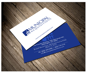 Business Card Design by reendesigns  for Municipal Acquisitions | Design: #3226107