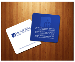 Business Card Design by reendesigns  for Municipal Acquisitions | Design #3226187