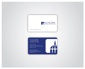 Business Card Design by Concept Studio for Municipal Acquisitions | Design: #3223388