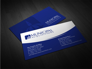 Business Card Design by Atvento Graphics for Municipal Acquisitions | Design: #3226505
