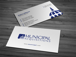Business Card Design by HYPdesign for Municipal Acquisitions | Design: #3221117