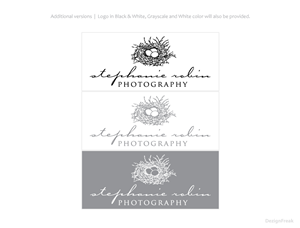 Logo Design by DezignFreak for Stephanie Robin Photography & Design | Design: #3307853