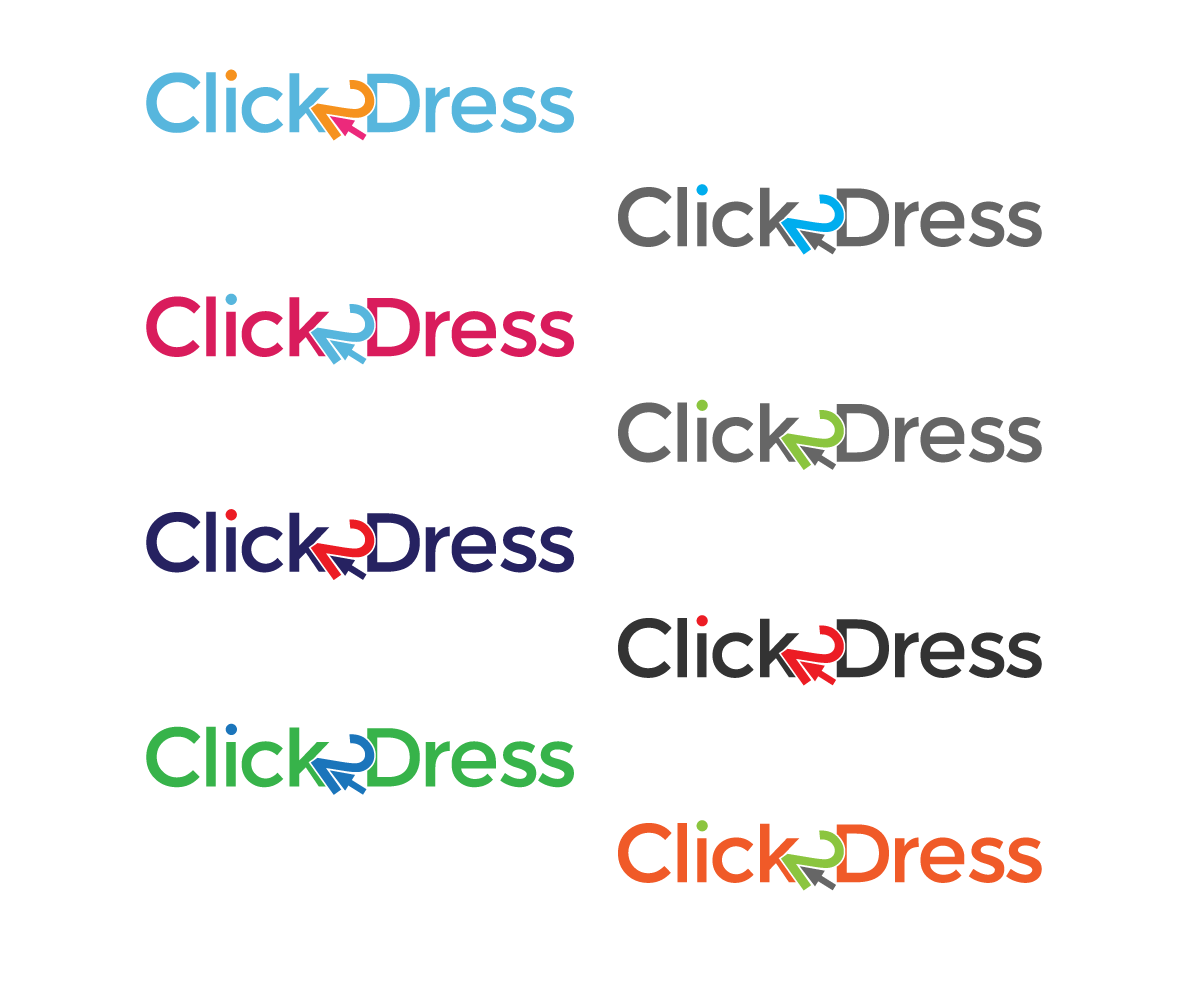 Logo Design by Luc1ano for Click2Dress | Design #3270483