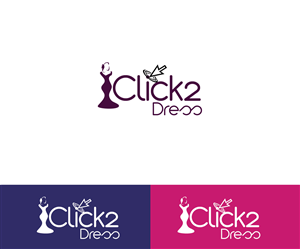 Logo Design by joliau for Click2Dress | Design: #3269267
