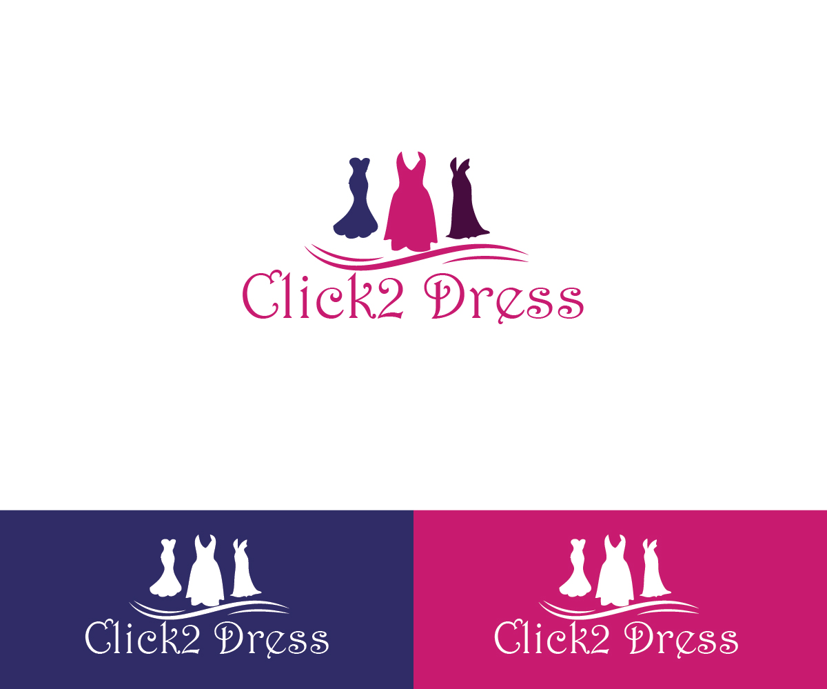 Logo Design by joliau for Click2Dress | Design #3269285