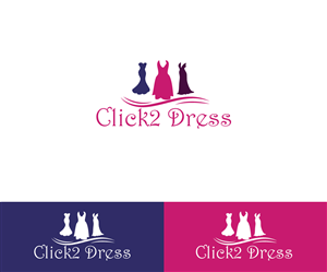 Logo Design by joliau for Click2Dress | Design: #3269285