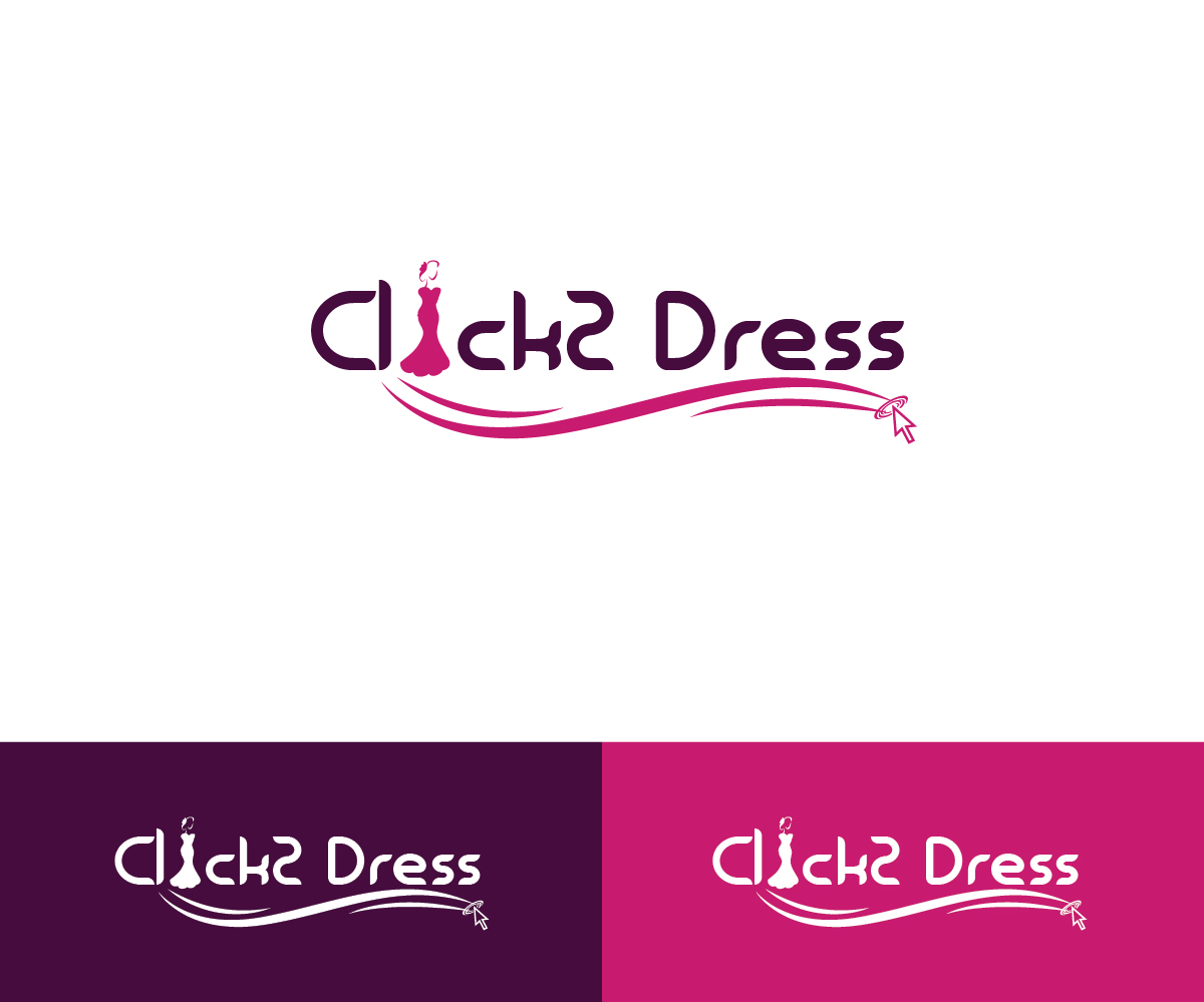 Logo Design by joliau for Click2Dress | Design #3269288