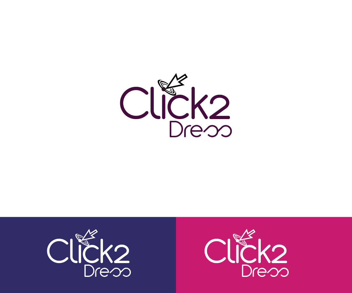 Logo Design by joliau for Click2Dress | Design #3271591