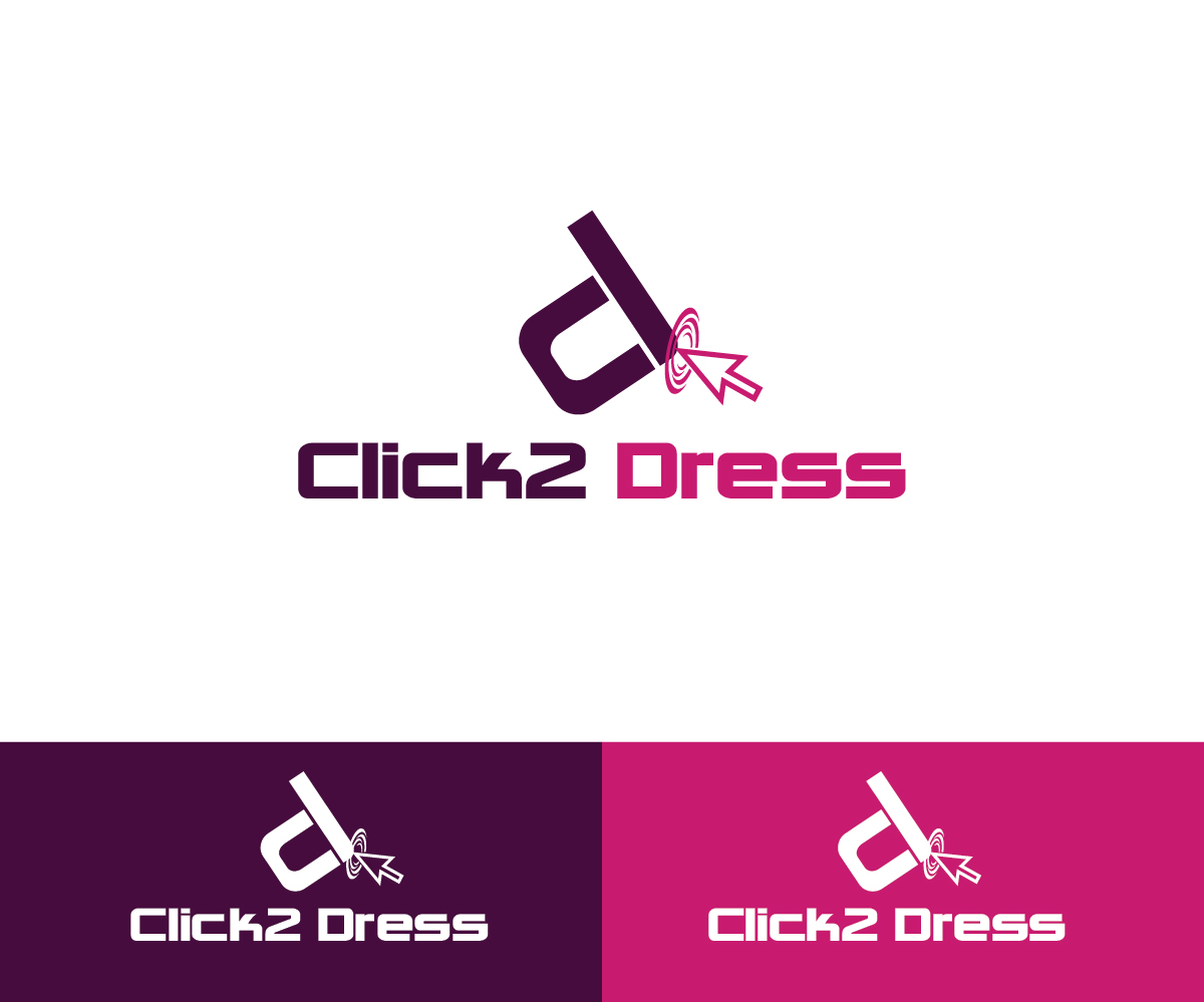 Logo Design by joliau for Click2Dress | Design #3276745