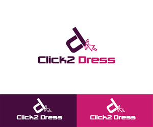 Logo Design by joliau for Click2Dress | Design: #3276745