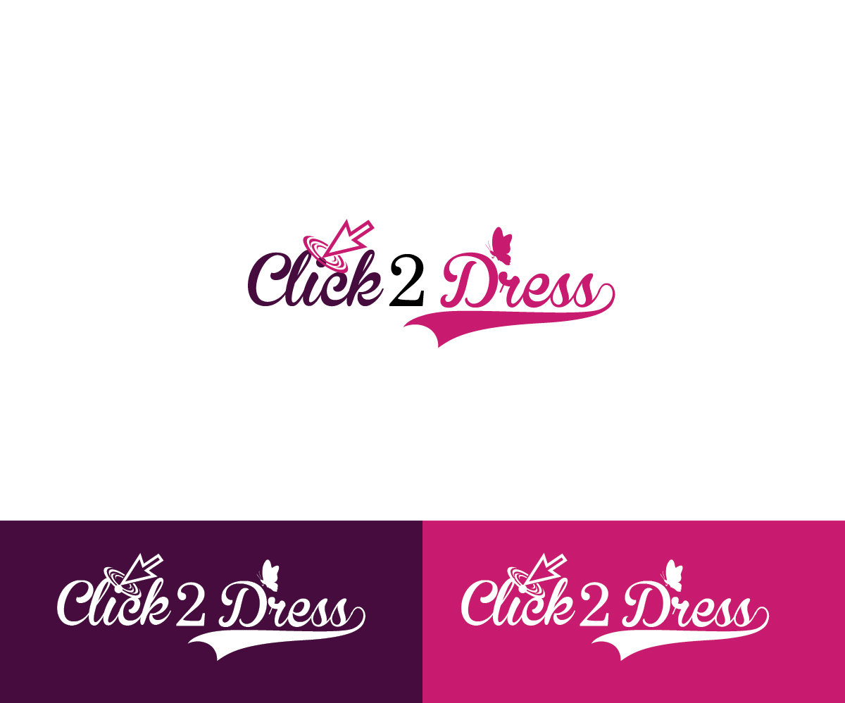 Logo Design by joliau for Click2Dress | Design #3276750