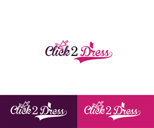 Logo Design by joliau for Click2Dress | Design: #3276750