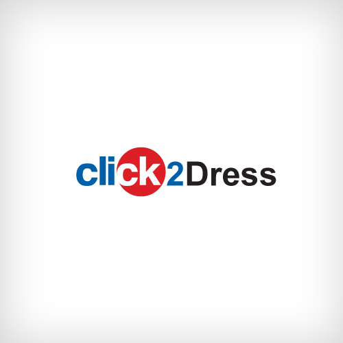 Logo Design by Brajpal Freelance Website Designer for Click2Dress | Design #3274574