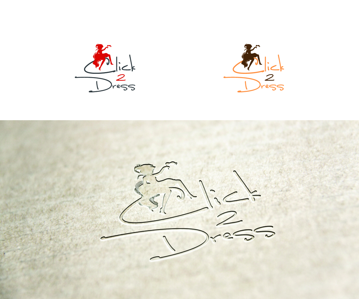 Logo Design by ChicD for Click2Dress | Design #3274434