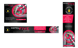 Downtown Portland, Oregon hotel in need of banner ads | Banner-Design von TedAtkinson
