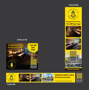 Downtown Portland, Oregon hotel in need of banner ads | Banner-Design von meet007