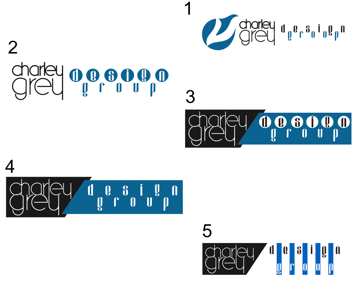 Logo Design by Farid Gharwal for Charley Grey Design Group, LLC | Design #3274147