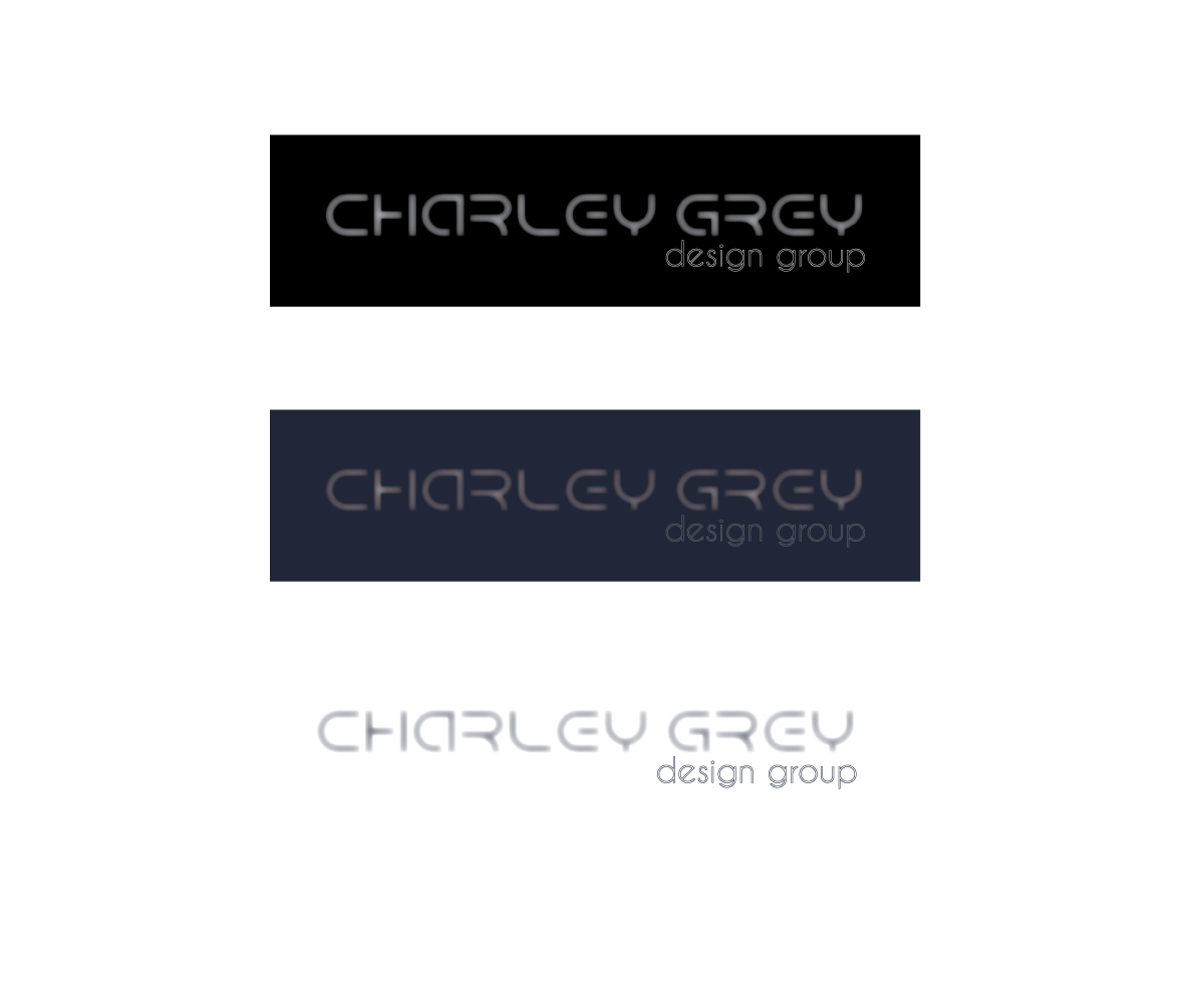 Logo Design by meygekon for Charley Grey Design Group, LLC | Design #3325645