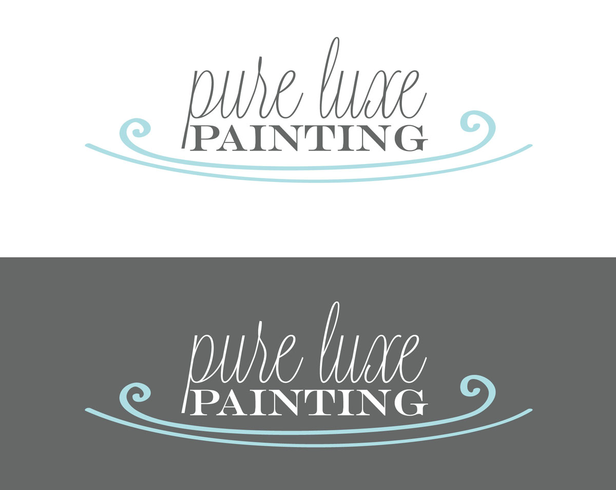 Logo Design by rara28 for Pure Luxe Painting | Design #3232463