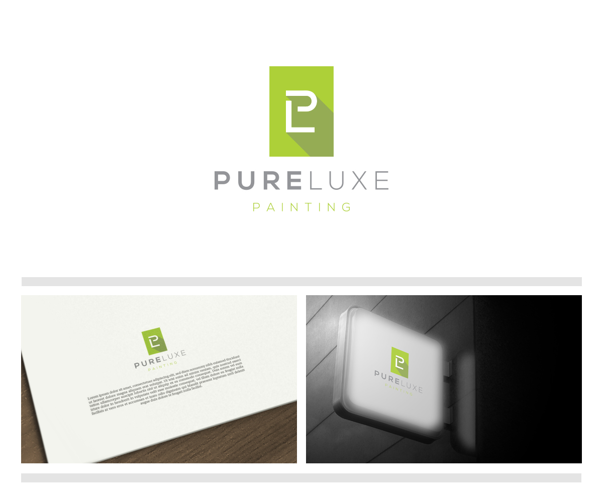 Design de Logo par VisualFlava pour Pure Luxe Painting | Design #3223715