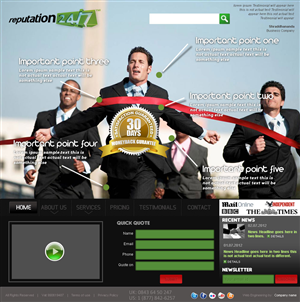 Web Design by webwinner for this project | Design: #874276