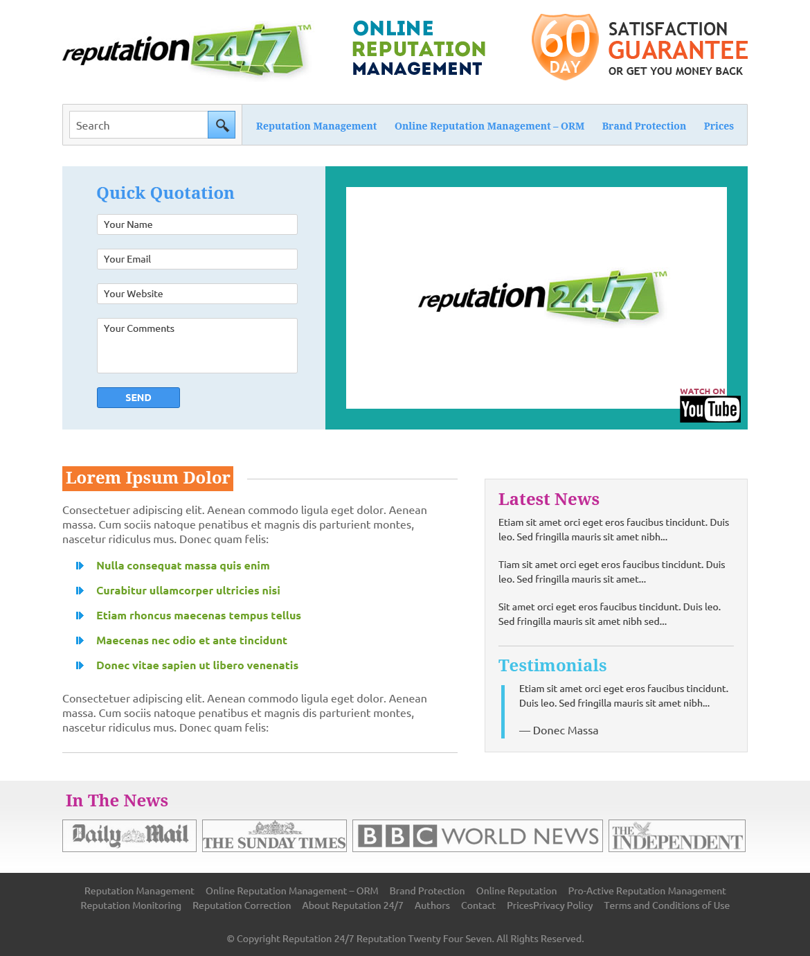 Web Design by raajendr for this project | Design #831137