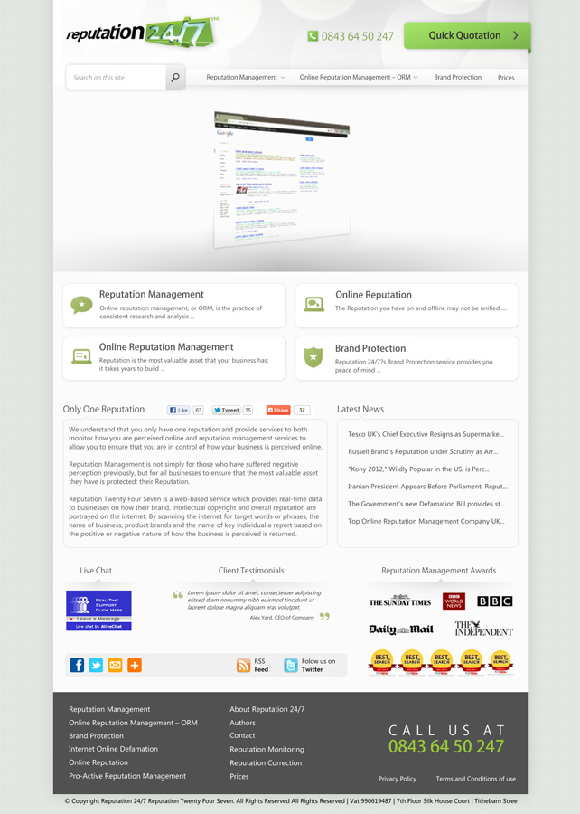 Diseño Web por TranceArena para este proyecto | Diseño #790310