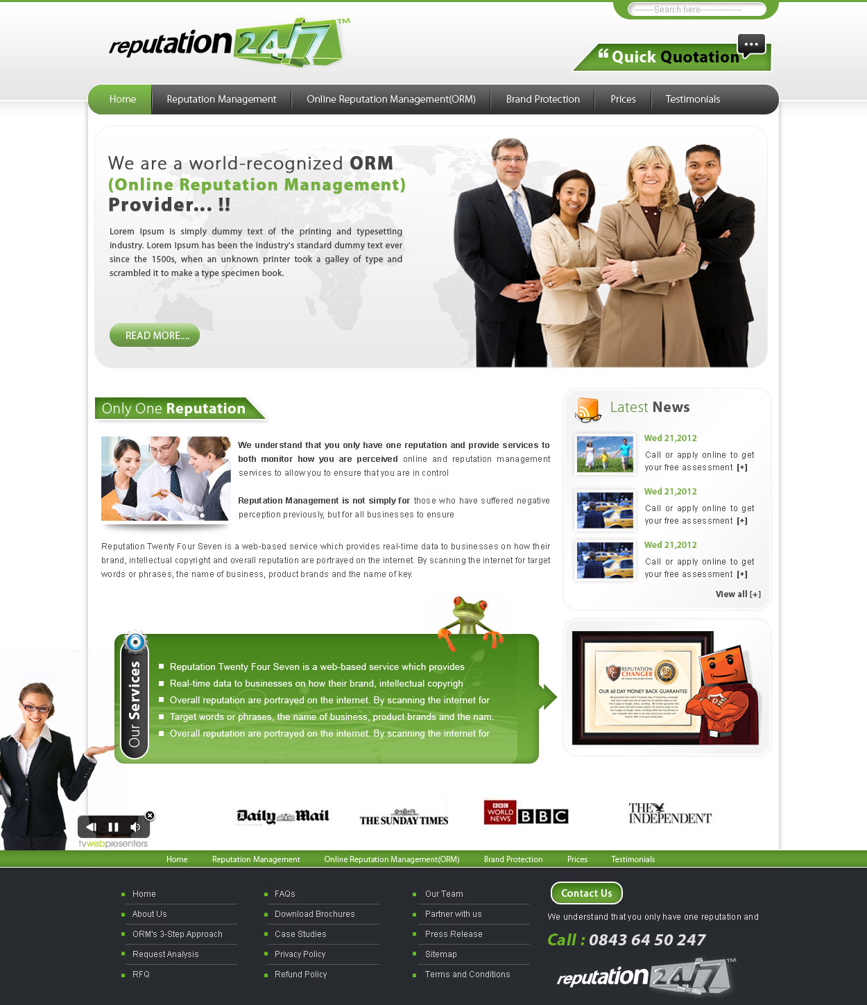 Web Design by webxvision for this project | Design #789633