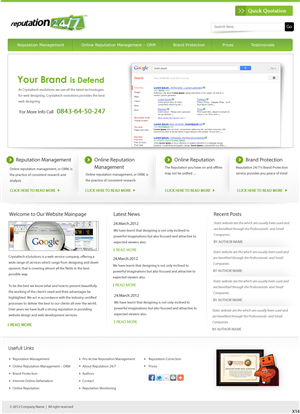 Web Design by pb for this project | Design: #788055