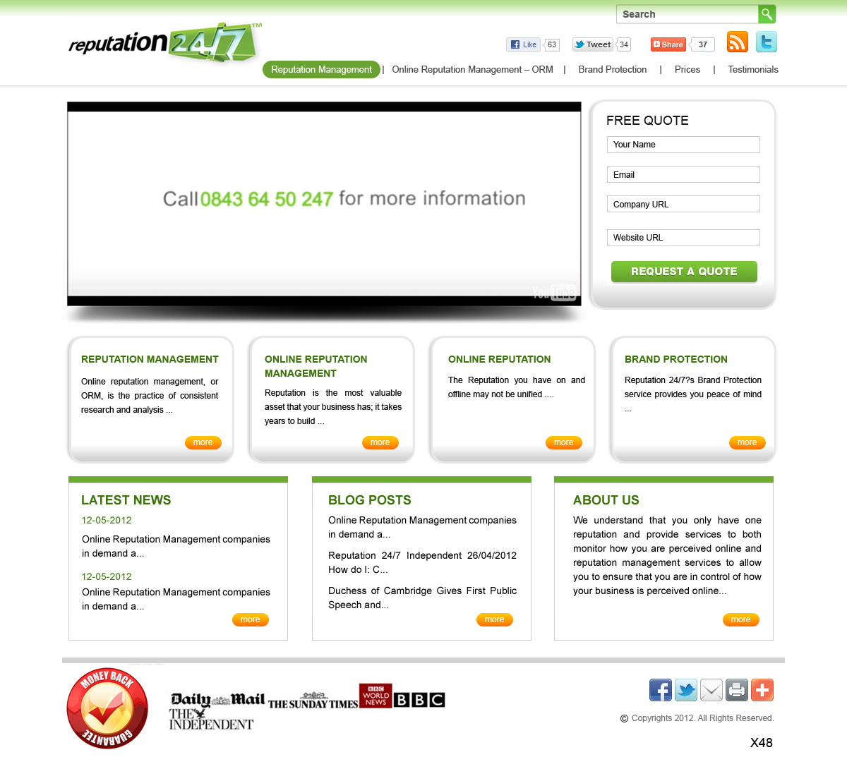 Web Design by pb for this project | Design #788121