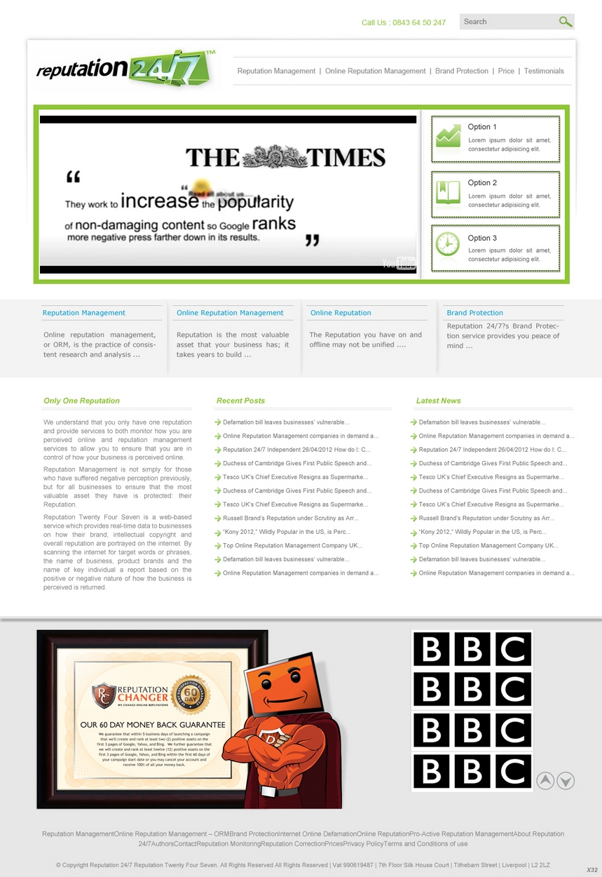 Web Design by pb for this project | Design #790038