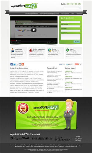 Web Design by pb for this project | Design: #792254