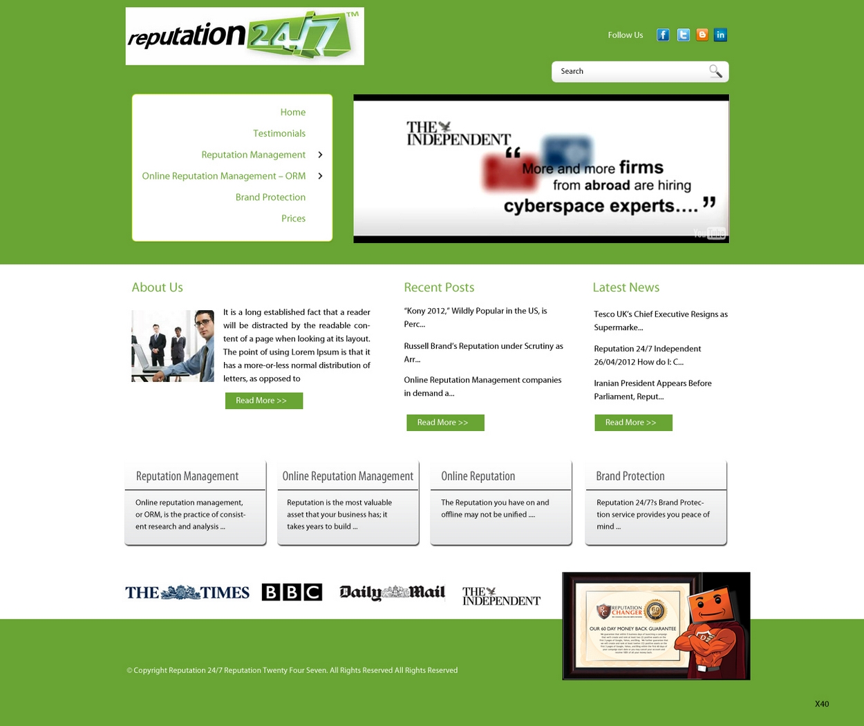 Web Design by pb for this project | Design #792255