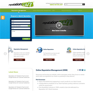 Web Design by His-P Design Studio for this project | Design: #797752