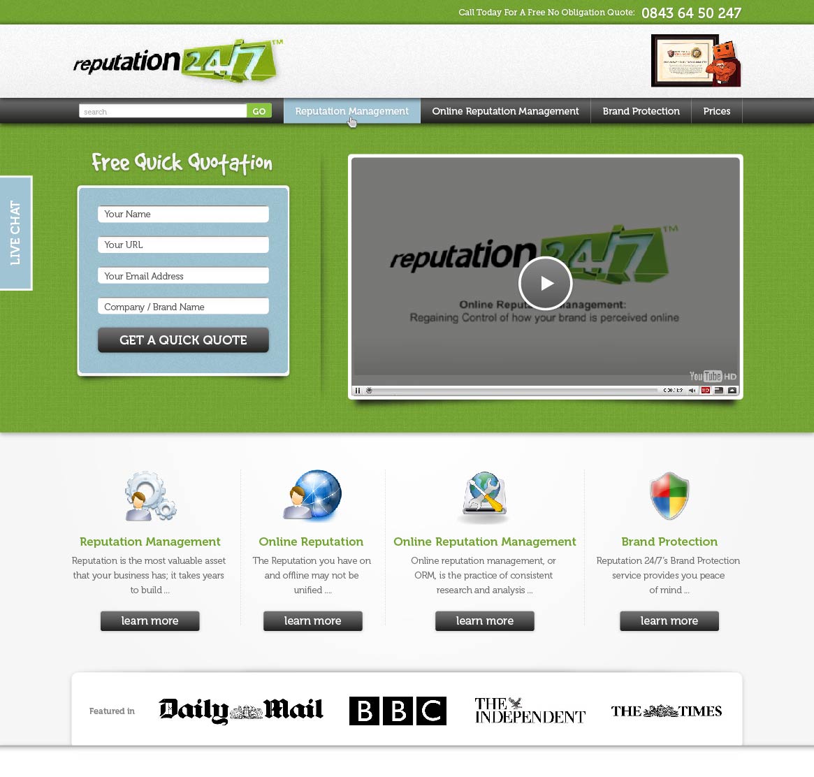 Web Design by His-P Design Studio for this project | Design #825411