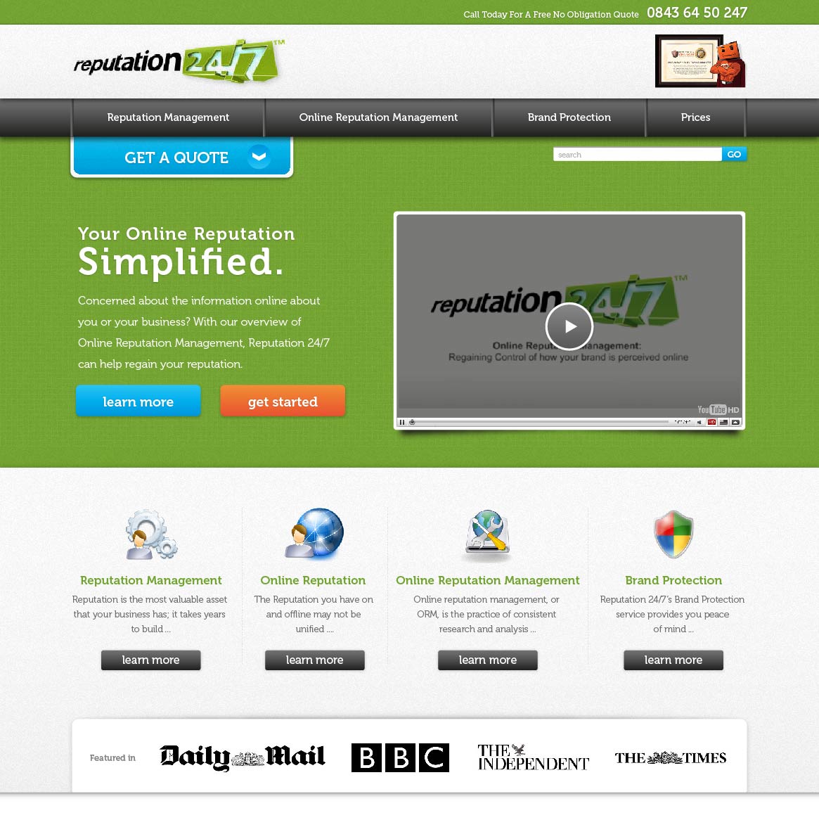 Web Design by His-P Design Studio for this project | Design #830775