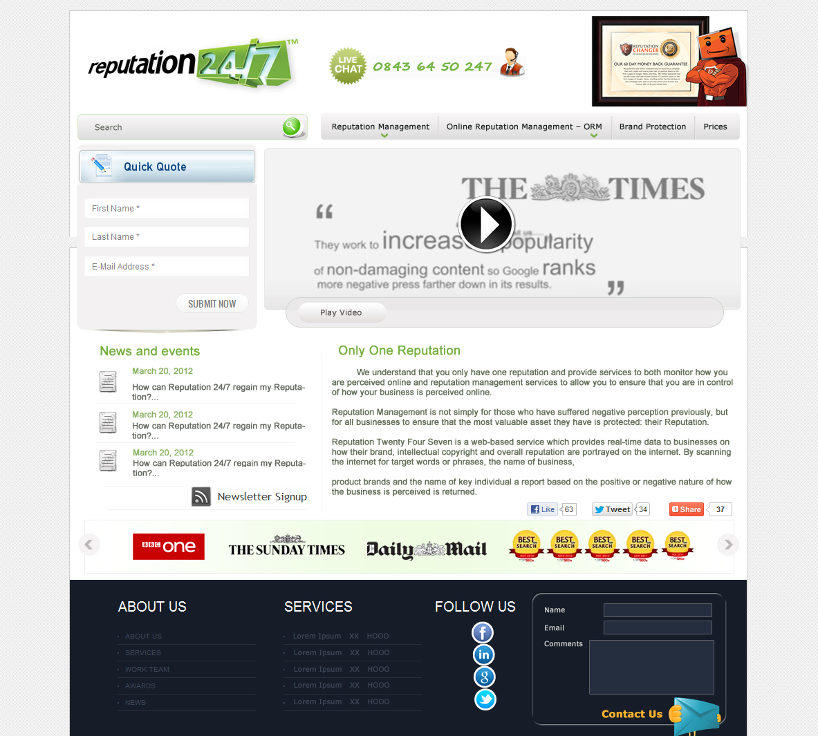 Web Design by GK for this project | Design #828050