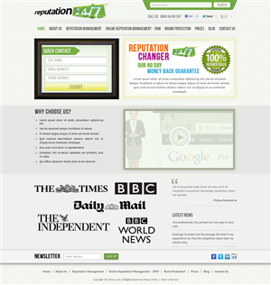 Web Design by mitech for this project | Design #832342