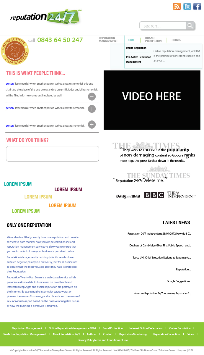 Web Design by flavia gleichmann for this project | Design #847699