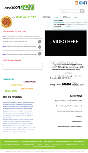 Web Design by flavia gleichmann for this project | Design: #847699